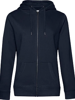 B&C QUEEN Zipped Dámská mikina s kapucí navy blue model 22536289