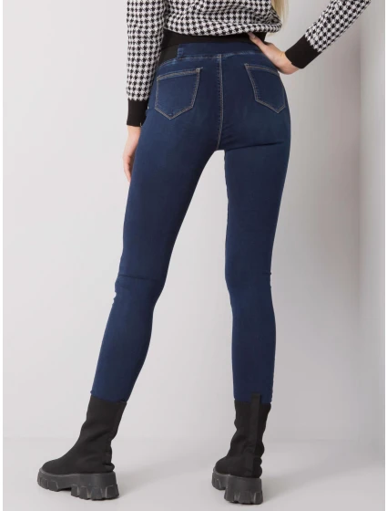 Spodnie NM SP model 21392996 ciemny niebieski - FPrice Spodnie NM SP model 21392996 ciemny niebieski - FPrice