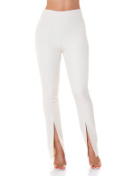 Trendy Highwaist pants with Cuts BlogerStyle