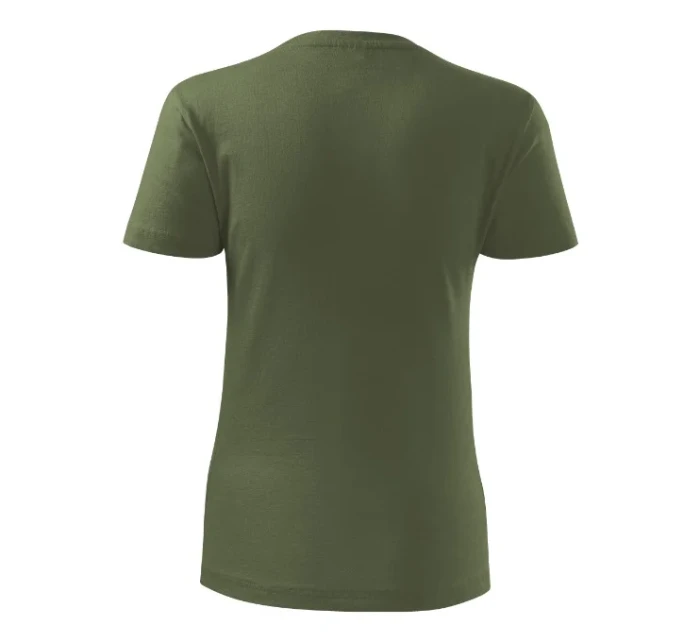 Classic New tričko dámské khaki Classic New tričko dámské khaki