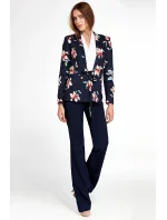 Dámský overal model 18124482 tmavě modrý - Nife Dámský overal model 18124482 tmavě modrý - Nife