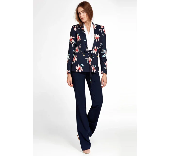 Dámský overal model 18124482 tmavě modrý - Nife Dámský overal model 18124482 tmavě modrý - Nife