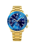 Pánské hodinky Giewont Chronograph Sapphire Gold Blue GW8720-B6 Pánské hodinky Giewont Chronograph Sapphire Gold Blue GW8720-B6