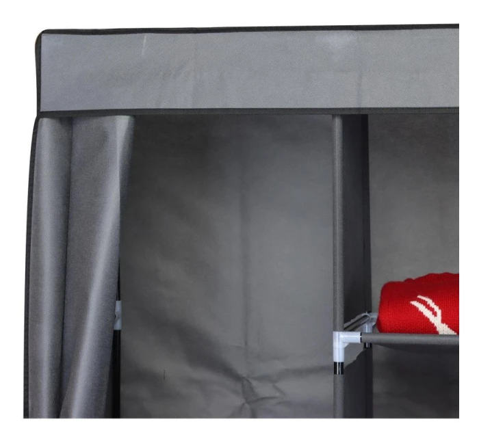 168x45x172CM TEXTILNÍ ZAHRADNICTVÍ Tmavě šedá 45238 168x45x172CM TEXTILNÍ ZAHRADNICTVÍ Tmavě šedá 45238