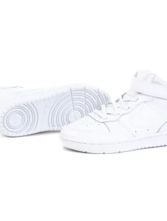 Boty Nike Court Borough Mid 2 Jr CD7783-100