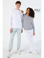 SOL'S Comet Unisex mikina z bio bavlny 25.3574 white