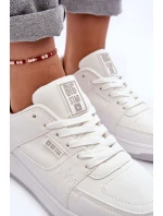 Dámské Sportovní Boty Sneakersy Big Star model 21634180 Bílé - Big Star Shoes Dámské Sportovní Boty Sneakersy Big Star model 21634180 Bílé - Big Star Shoes