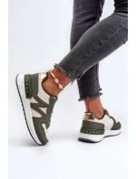 Dámské tenisky z ekologické kůže zelené Kajmány Dámské tenisky z ekologické kůže zelené Kajmány