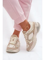 Dámské tenisky na platformě Béžové model 22074783 - GAP Dámské tenisky na platformě Béžové model 22074783 - GAP