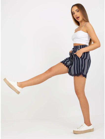 Šortky D73771M62233KA námořnická modrá Šortky D73771M62233KA námořnická modrá