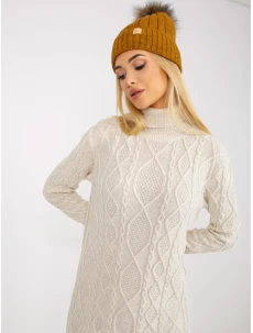 Dámská čepice JK CZ 8.71 tmavě žlutá