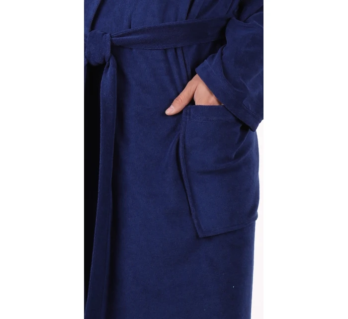 Bari pánský župan tmavě modrá Bari pánský župan tmavě modrá