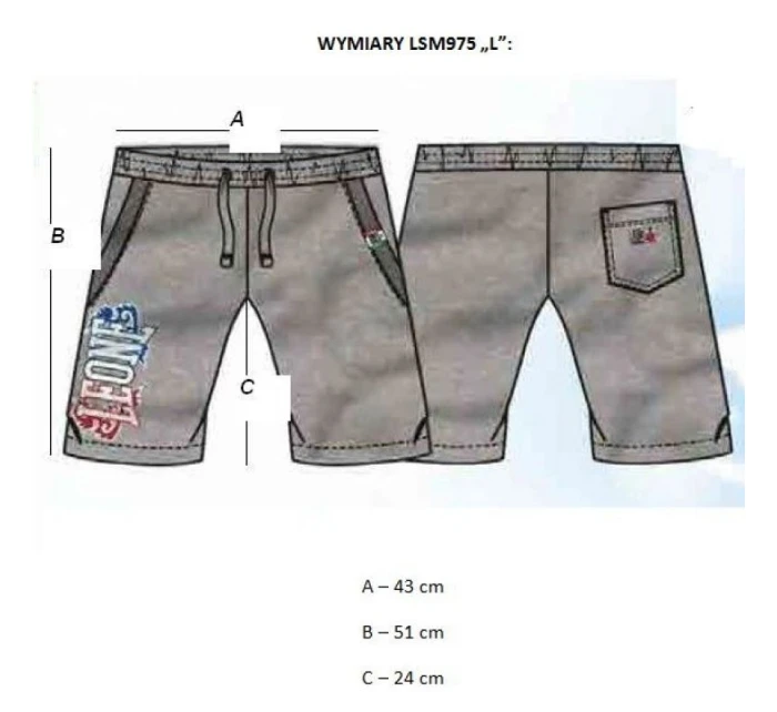 Pánské šortky LEONE LSM975/S16 černé "L"