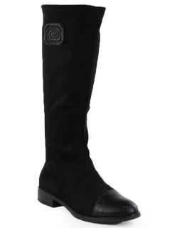 Dámské černé semišové kozačky M.Daszynski model 21905429 - M. Daszyński