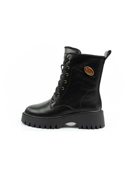 boty dámské model 21406148 boty kožené zateplené dámské boty - Lee Cooper
