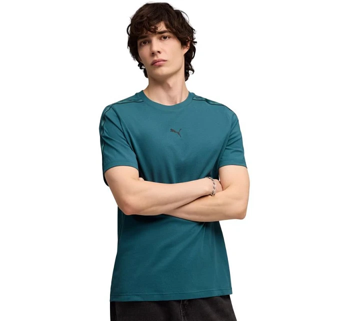 Pánské tričko Tape Tee tyrkysové model 22068629 41 pánské - Puma Pánské tričko Tape Tee tyrkysové model 22068629 41 pánské - Puma