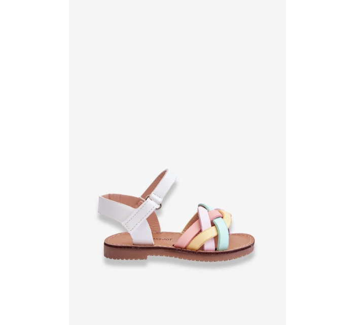 Dětské sandály na suchý zip Multicolor model 21621556 - Boto Dětské sandály na suchý zip Multicolor model 21621556 - Boto