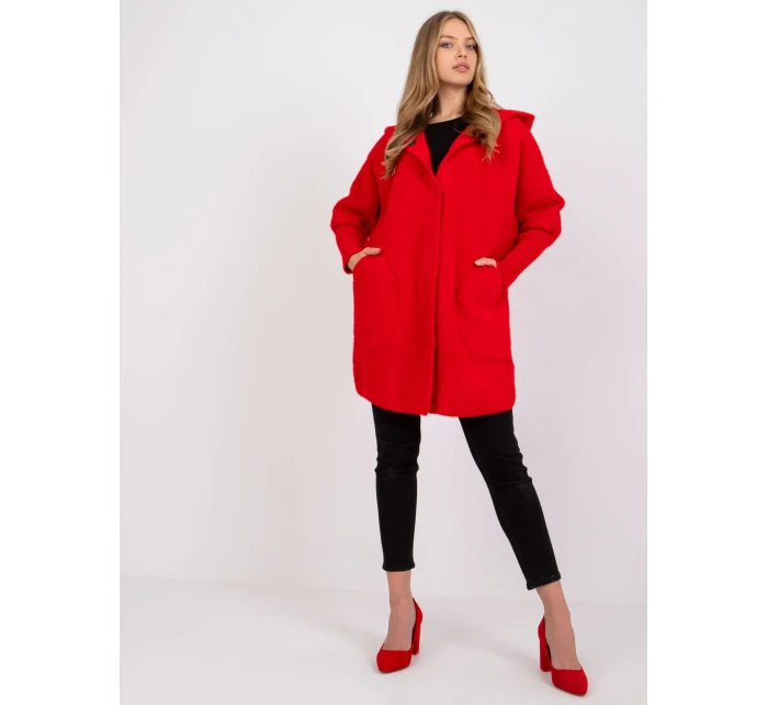 Dámský kabát MBM PL model 21954141 červený - FPrice