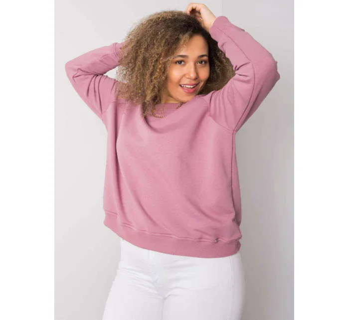 Mikina RV BL 6326.02X tmavě růžová