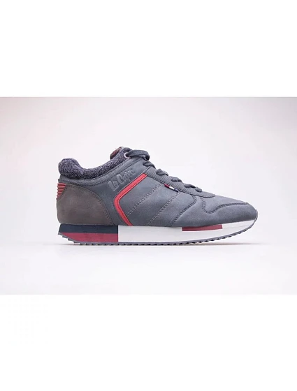 Pánské boty M model 20596115 Tmavě šedá mix - Lee Cooper Pánské boty M model 20596115 Tmavě šedá mix - Lee Cooper