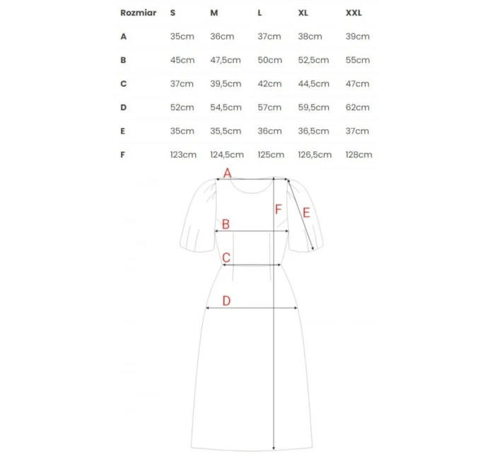 Dámské šaty model 21407078 Světle modrá - STYLOVE Dámské šaty model 21407078 Světle modrá - STYLOVE