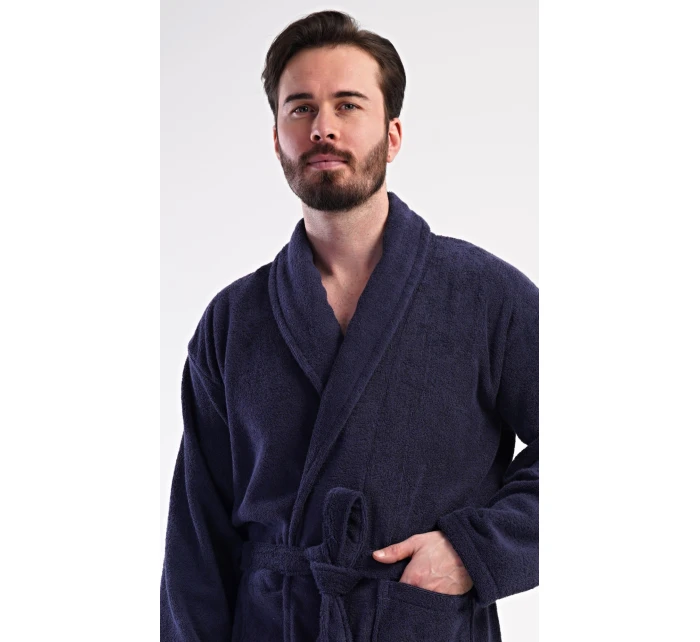 Pánský župan se šálovým límcem model 21210377 - Vienetta MAN