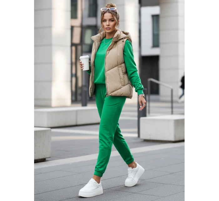 Dámská tepláková souprava MILIAN green FashionStreet AY0822