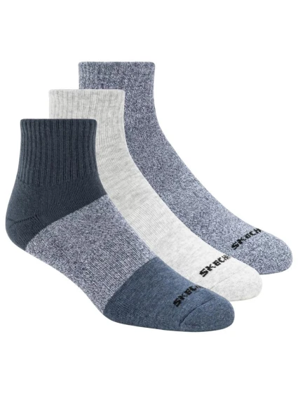 Skechers 3ks pánských ponožek Qtr Colorbloc S118998-BLU Multicolour 41-46 Skechers 3ks pánských ponožek Qtr Colorbloc S118998-BLU Multicolour 41-46