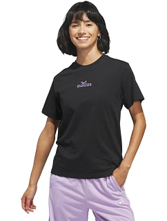 Dámské tričko adidas Bow on Linear Logo Graphic T-shirt black KB2400