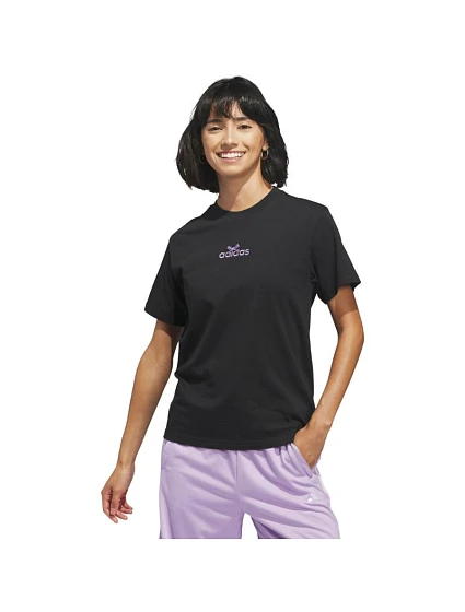 Dámské tričko adidas Bow on Linear Logo Graphic T-shirt black KB2400 Dámské tričko adidas Bow on Linear Logo Graphic T-shirt black KB2400