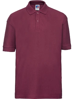 Russell Athletic 539B Dětské piqué polo 10.539B burgundy