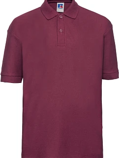Russell Athletic 539B Dětské piqué polo 10.539B burgundy