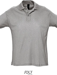 SOL'S Summer II Piqué polo 25.1342 grey melange