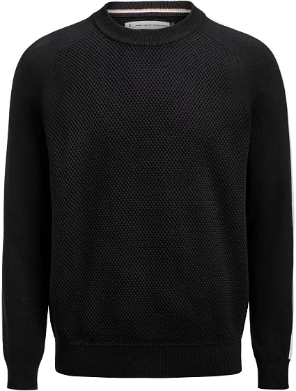 James Harvest Scarsdale Sweater Men Pánský svetr 62.2517 black James Harvest Scarsdale Sweater Men Pánský svetr 62.2517 black
