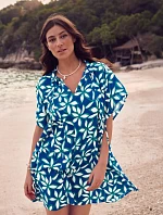 Style Tahiti tunika 8643 modrá oceán - RosaFaia