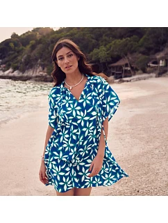 Style Tahiti tunika 8643 modrá oceán - RosaFaia