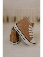 Dětské vysoké tenisky Růžové zlato Catrina Dětské vysoké tenisky Růžové zlato Catrina