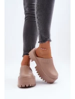 Dámské žabky na masivní podrážce Big Star model 21649446 Bílé - Big Star Shoes Dámské žabky na masivní podrážce Big Star model 21649446 Bílé - Big Star Shoes