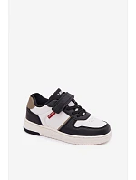 Dětské tenisky na suchý zip LEVI'S KICK SE VIRV0152S Bílomodré Dětské tenisky na suchý zip LEVI'S KICK SE VIRV0152S Bílomodré