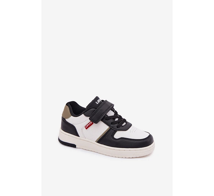 Dětské tenisky na suchý zip LEVI'S KICK SE VIRV0152S Bílomodré Dětské tenisky na suchý zip LEVI'S KICK SE VIRV0152S Bílomodré