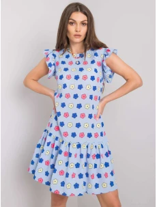 Šaty LK SK 506950.02P světle modrá