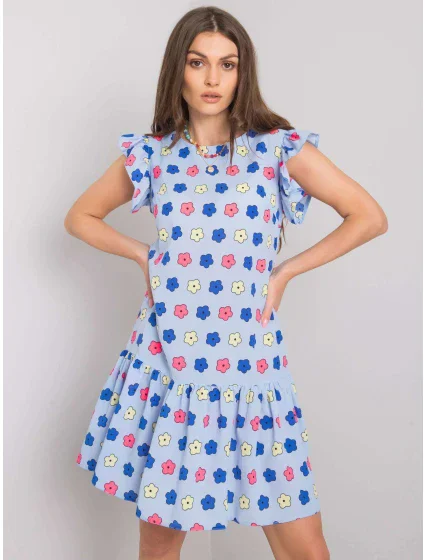 Šaty LK SK 506950.02P světle modrá