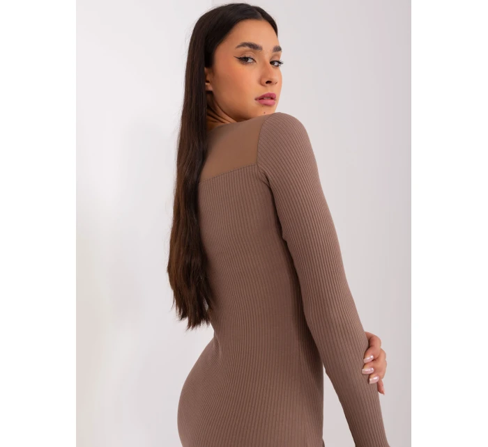 Šaty RV SK 9217.57P hnědá