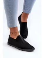 Dámské Slip-On Sneakers Black Lovinia Dámské Slip-On Sneakers Black Lovinia