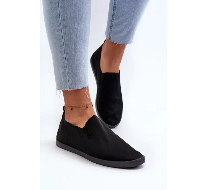 Dámské Slip-On Sneakers Black Lovinia Dámské Slip-On Sneakers Black Lovinia