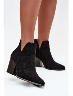 Boty na podpatku model 218728 Step in style