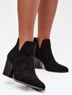 Boty na podpatku  model 218728 Step in style