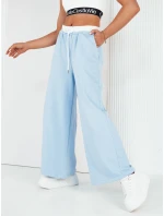 Dámské široké kalhoty VERES modré FashionStreet UY1958