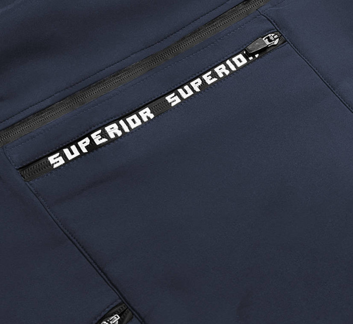 Tmavě modrá dámská softshellová sportovní bunda (HD180-4)