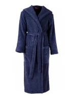 Pánský župan Athena s kapucí 3116 tmavě modrá - Vestis Pánský župan Athena s kapucí 3116 tmavě modrá - Vestis